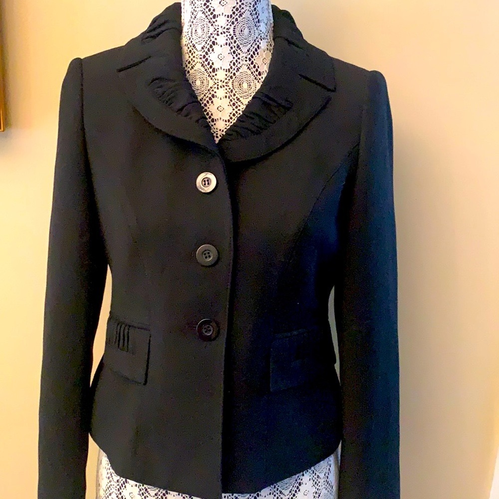 Ann Klien black fitted jacket - Picture 2 of 7